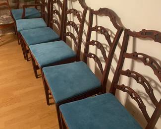 Chippendale drexel chairs. High quality collection 