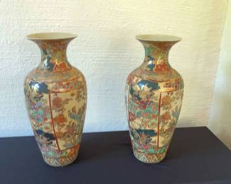 Asian Style Vases Set