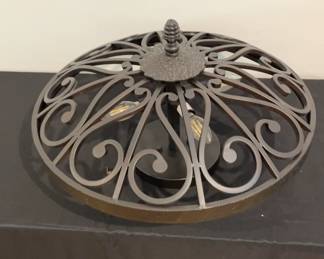 Black Metal Light Fixture