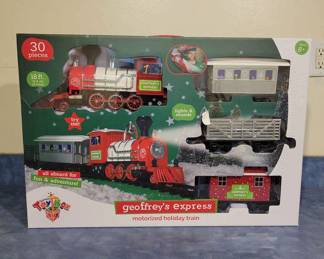 30 Piece Christmas Train Set