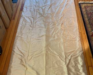 Gold Ceiling to Floor Drapes 