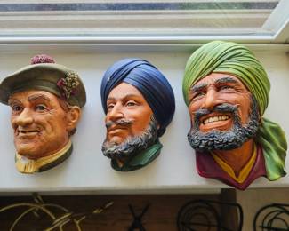 Vintage Bossons Heads