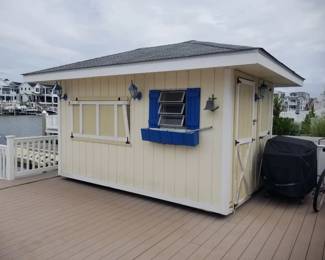 Cabana shed approx. 9' x 12' $950. Located in Avalon