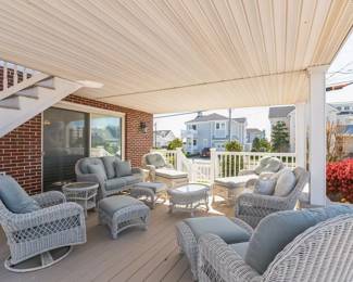 All weather wicker porch furniture