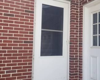 Entry door & storm door