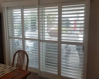 Plantation shutters throughout home - bring your measurements!