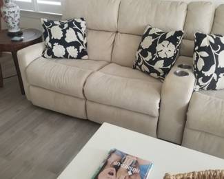 Leather sectional - large