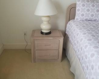 Queen bedroom suite: nightstand