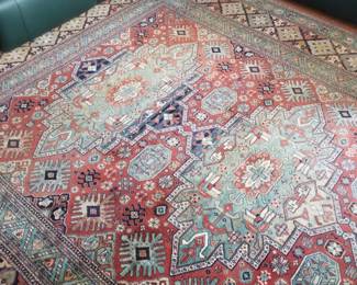 Handsome family room rug