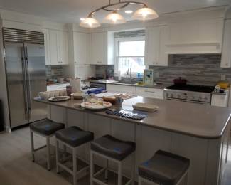 Stunning contemporary custom kitchen by Christiana Cabinetry, Atglen, PA