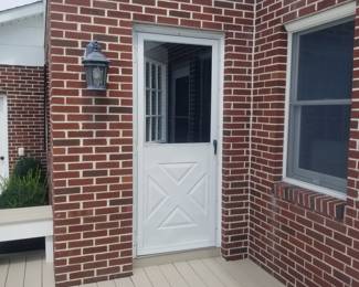 Entry door & storm door