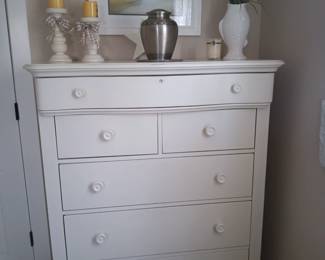 Stanley 6 drawer tall bureau.
