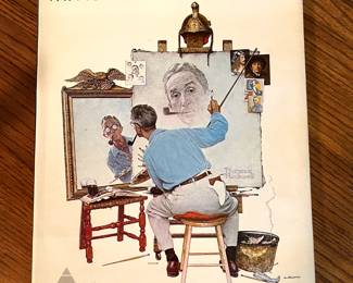 First edition Norman Rockwell—Artist and Illustrator Coffee Table Book