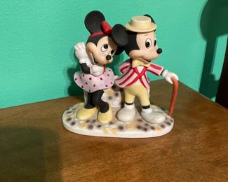 vintage Mickey and Minnie Mouse