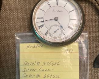 1891 Rockford Pocket Watch
