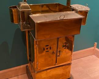 Vtg Thailand Noodle Vendor Stand/Cart
