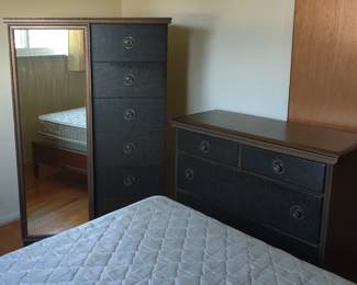 Old of a kind bedroom set hand painted and solid wood