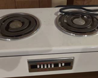 Vintage 2 burner cooktop