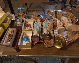 Religious statues from Italy