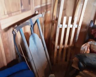Antique sleds