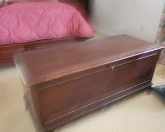 vintage Lane cedar trunk