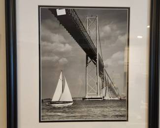 Framed Baltimore prints by famed photographer A. Aubrey Bodine