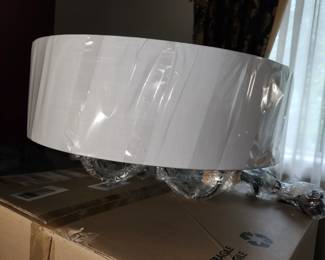 New in box light fixture
