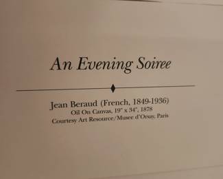 framed prints by Jean Beraud