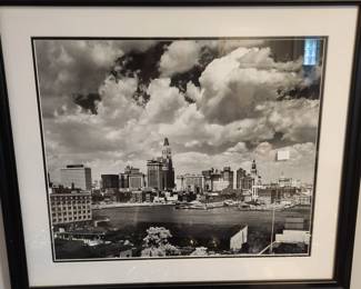 Framed Baltimore prints by famed photographer A. Aubrey Bodine