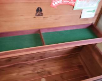 vintage Lane cedar trunk