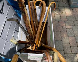 VINTAGE CANES WALKING STICKS
