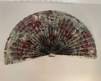 Large hunter jumper/ fox hunting wall fan