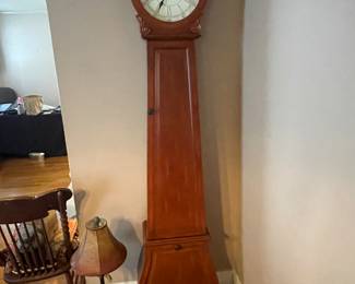 Williamsburg Grandmother Clock with storage