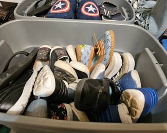 lots and lots of shoes starting at $3 pair