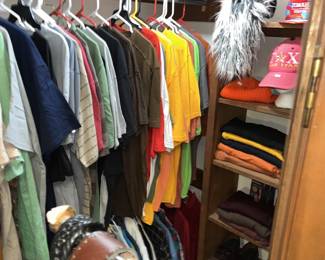 Lots of nice clothing!