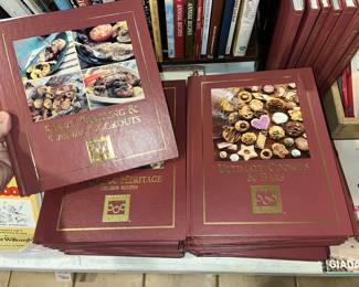 Multi-volume "COOKING CLUB OF AMERICA" collection