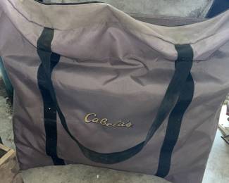 A pair of these Cabelas camping cots