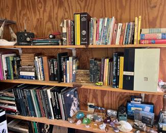 Yes, more books out here