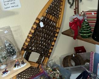 Pair of vintage Faber Safesport snowshoes - SUPER!