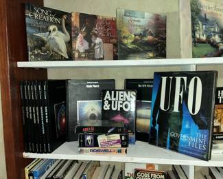 Lots of books on UFO's and the supernatural