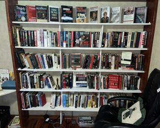 A literal LIBRARY! Books on EVERY topic!!