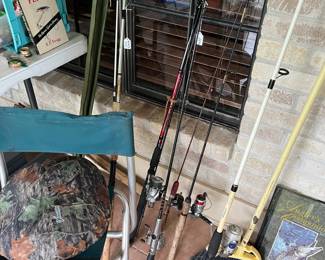 Just a few of the rods & reels!
