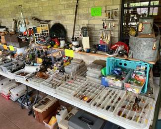 Newer tackle and collectable tackle!