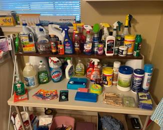 Cleaning supplies