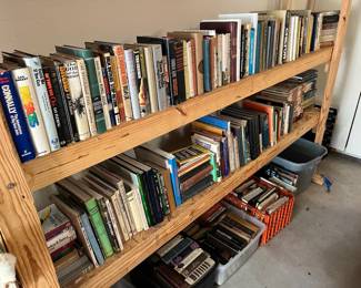 AND LOTS MORE BOOKS OUT HERE, TOO!