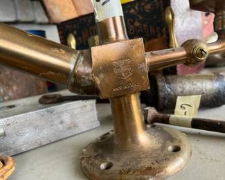 RARE - CROSBY BRASS STEAM ENGINE INDICATOR