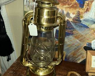 Dietz Junior BRASS oil lantern