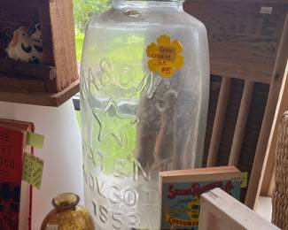 LARGE MASON JAR