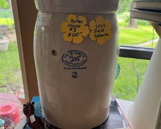 Love Field 2 gal. crock churn