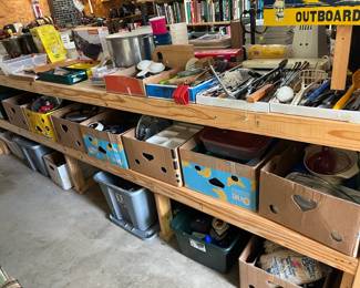 LOTS OF KITCHENWARE OUT HERE!